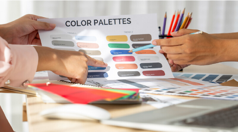 ゴミ箱と観葉植物を組み合わせるポイントのイメージ写真