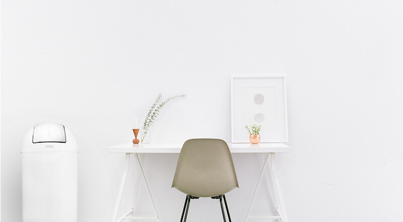 ゴミ箱がもたらす印象の変化のイメージ写真