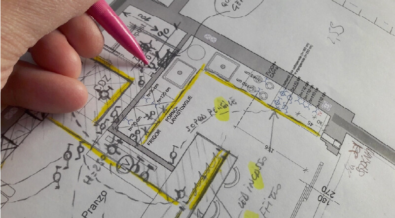 客層によって変えるべきゴミ箱の配置と動線のイメージ写真